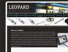 Tablet Screenshot of leopardled.com